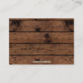 Rustique Apportez une carte de livre, insertion de (Dos)