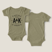 Rustique Arrow Famille Monogramme Ferme (Design Recto & Verso)