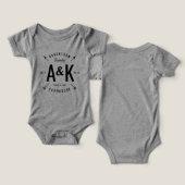 Rustique Arrow Famille Monogramme Ferme (Design Recto & Verso)