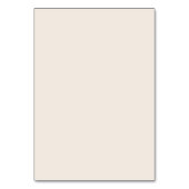 Rustique Automne Beige Menu Choix Carte Place plia (Dos)