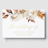 Rustique Automne Floral Mariage photo (Recto)