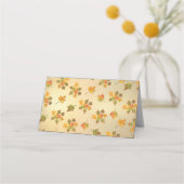 Rustique automne laisse arbres lumières cartes de  (Dos)