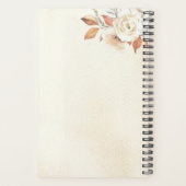 Rustique Automne Orange Citrouilles & Fleurs (Dos)