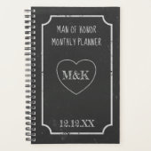 Rustique Black and White Heart (Devant)