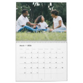 Rustique Créez votre propre calendrier photo de fa (Mar 2026)