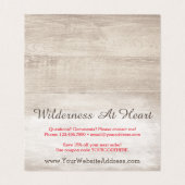 Rustique Deer Antler Bohème Floral Merci (Inside Unfolded)