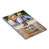 Rustique, dentelle et fer à cheval, livre d'hôtes (Côté Droit)