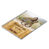 Rustique, dentelle et fer à cheval, livre d'hôtes (Côté gauche)