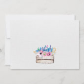 Rustique Enregistrer la carte de date (Dos)