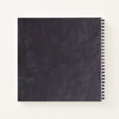 Rustique Eucalyptus Botanical Grey Mariage Livre d (Dos)