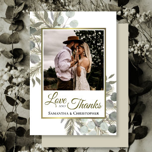 Rustique Eucalyptus & Pine Love & Merci Mariage