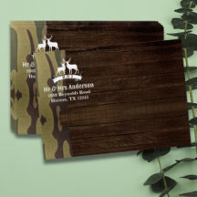 Rustique extérieur Western Country Deer Mariage