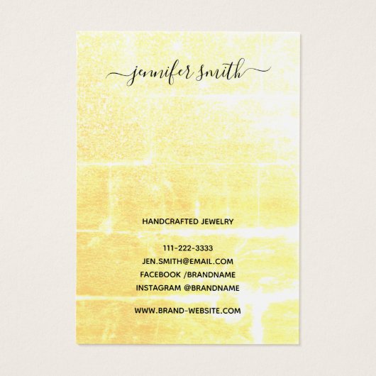 Rustique Floral Automne Boho Clips d'affichage (Dos)