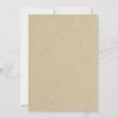 Rustique Floral Boho Quinceanera Invitation (Dos)