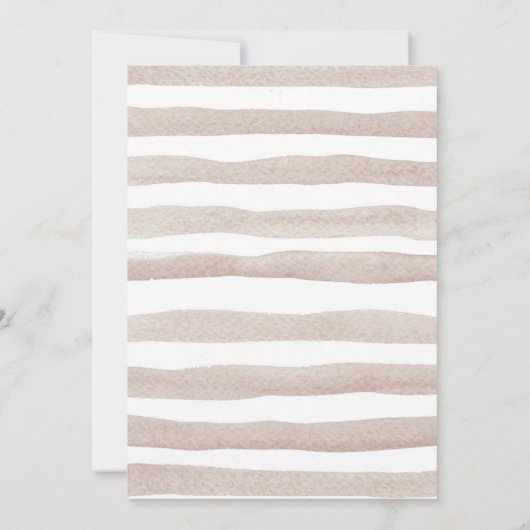 Rustique Floral Citrouille Invitation d'anniversai (Dos)