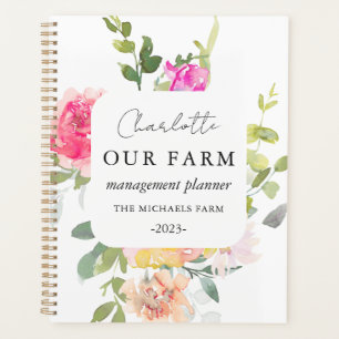 Rustique Floral Farm Management Blanc