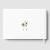 Rustique Floral Winter Wedding Livre d'invité (Verso)