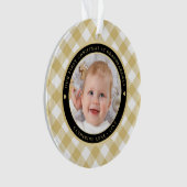 Rustique Gold Blanc Plaid Premier Grand-parents Ph (devant)