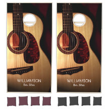 Rustique Guitare Pays Musique/Nom de famille Est