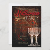 Rustique Halloween Vintage Charm Party Invitation (Devant)