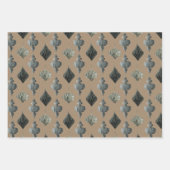 Rustique Kraft Vintage en papier scandinave (Devant 3)