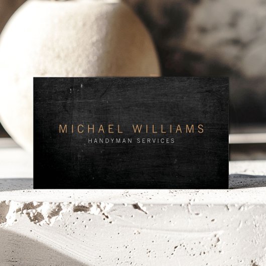 Rustique moderne Handyman, Carte de visite de cons