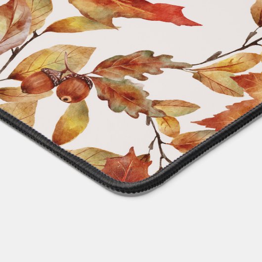 Rustique Motif feuille d'automne (Coin)
