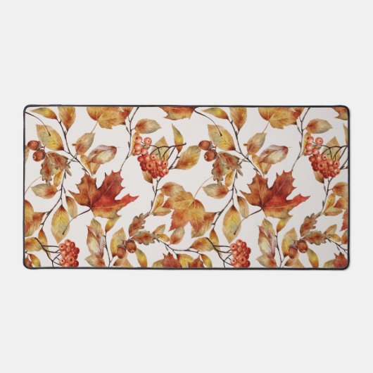 Rustique Motif feuille d'automne (Recto)