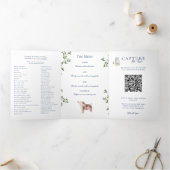 Rustique Mountain Blue & Gold | Programme de maria (Intérieur)