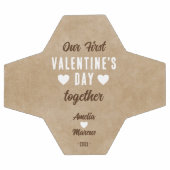 Rustique Notre première Saint Valentin ensemble (Plat)