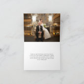 Rustique Orange Gerber Daisy Mariage Merci (Intérieur)