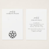 Rustique Pagan Wiccan Pentacle Bijoux oreille (Devant & derrière)