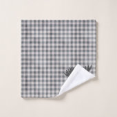Rustique Plaid Maison de Campagne Silhouette Élan (Gant de toilette)