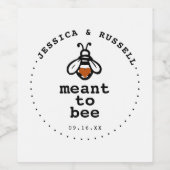 Rustique Signifie Être Mariage Étiquette De Vin (Étiquettes simples)