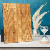 Rustique Spruce Bois Joli Photo Mont Plaque (Côté)