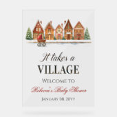 Rustique Stroller Village Maisons Baby shower d'hi (Recto)