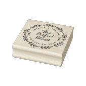 Rustique Tampon Mariage Le Mélange Parfait pour Ca (Tampon)