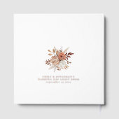 Rustique Terracotta Automne Florals Mariage (Verso)