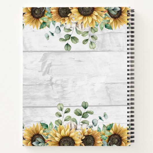 Rustique Tournesol Grange Bois Pays Recette Livre (Dos)