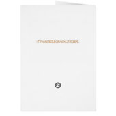 Rustique Western Grange Mariage en fer à cheval (Dos)