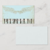Rustiques, spirituel, ailes d'ange, cartes de (Devant / Derrière)