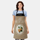 Rustisch Abrit Jam gepersonaliseerd Apron Schort (Gedragen)