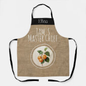 Rustisch Abrit Jam gepersonaliseerd Apron Schort (Voorkant)