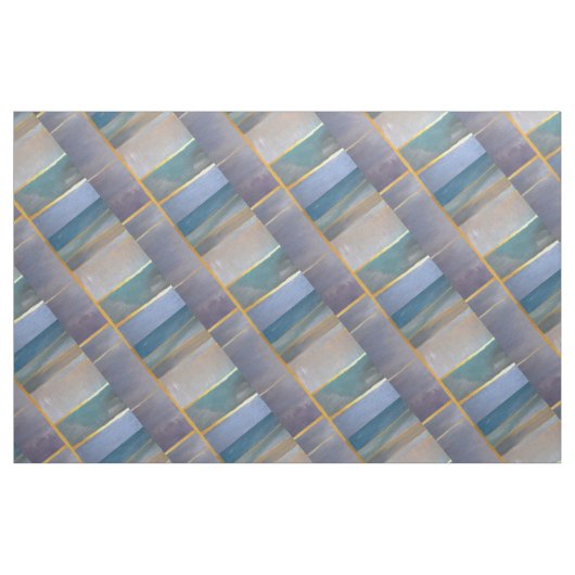 Rustisch Abstract | Aardneutrale houten graan Stof (Yard (91,4 cm))