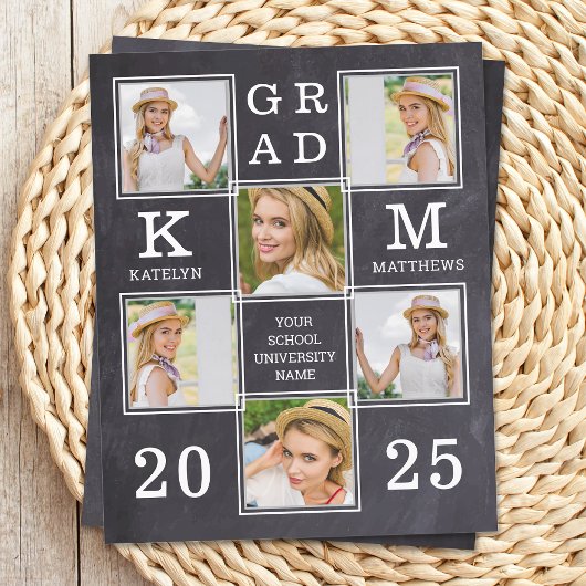 Rustisch Afstuderen 6 Uitnodiging voor fotobudgett