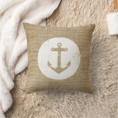 Rustisch anker kussen (Deken)