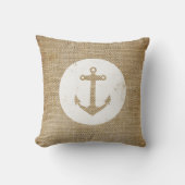 Rustisch anker kussen (Voorkant)