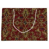 Rustisch Antiek oosterachtig Perzisch Rode Patroon Groot Cadeauzakje (Voorkant)