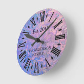  Rustisch Antiek Verhard Metaal Aangepast Ronde Klok (Hoek)