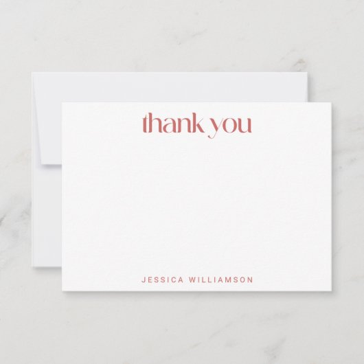 Rustisch Autumn Geometric Custom Vrijgezellenfeest Bedankkaart (Voorkant)